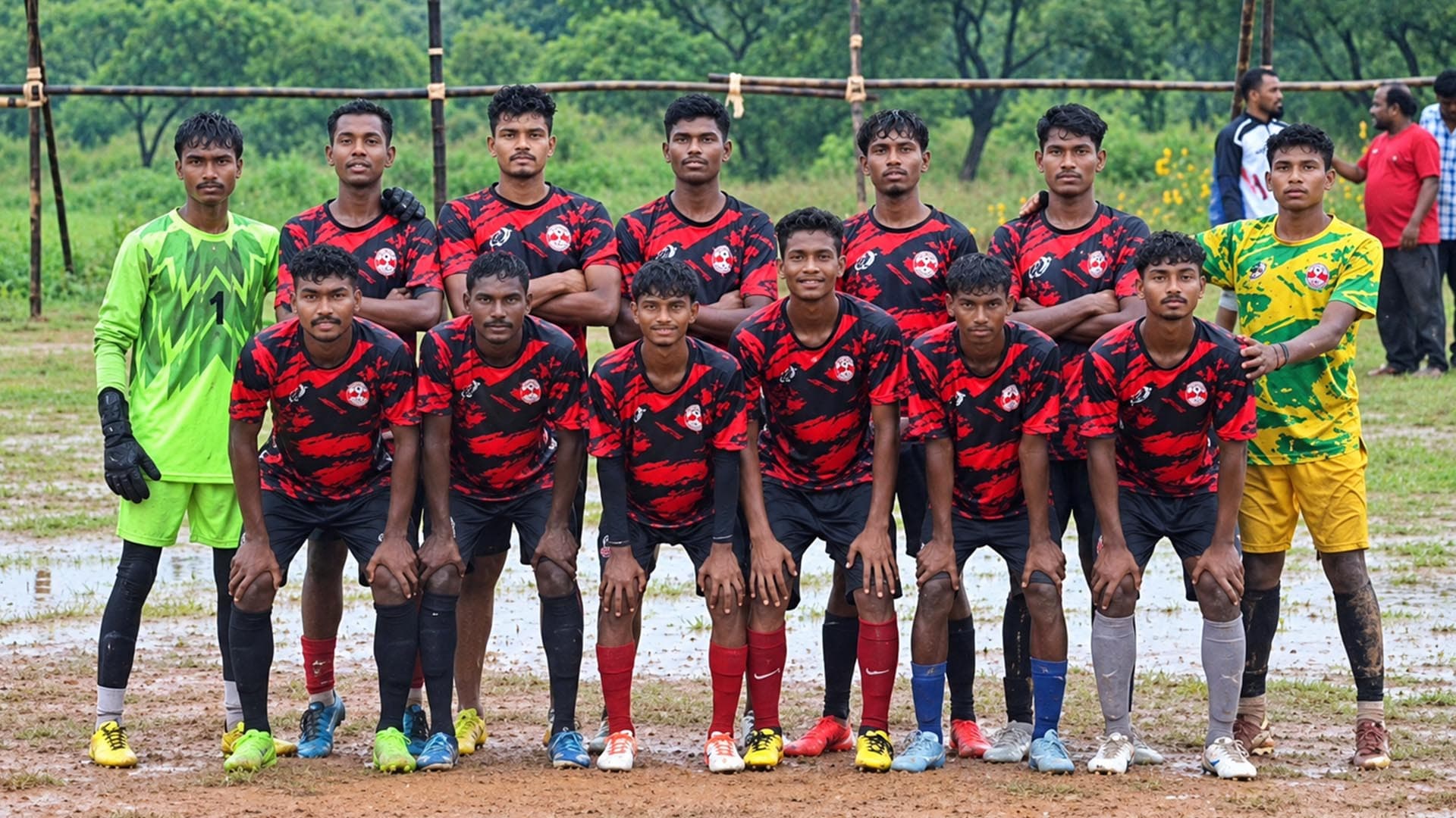 Nine 11 ने Jai Maa Akarshani को 1-0 से हराकर Semi Final में बनाई जगह